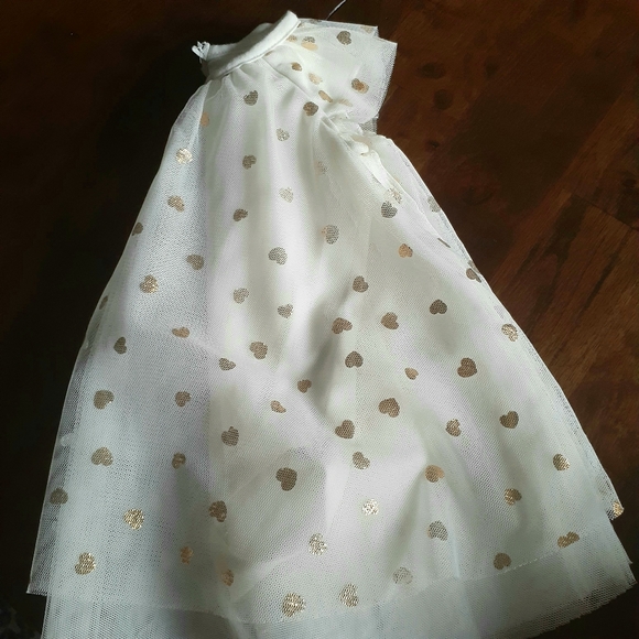 3/$25 Off-White Tulle A-line Baby Starters Dress - Picture 8 of 8